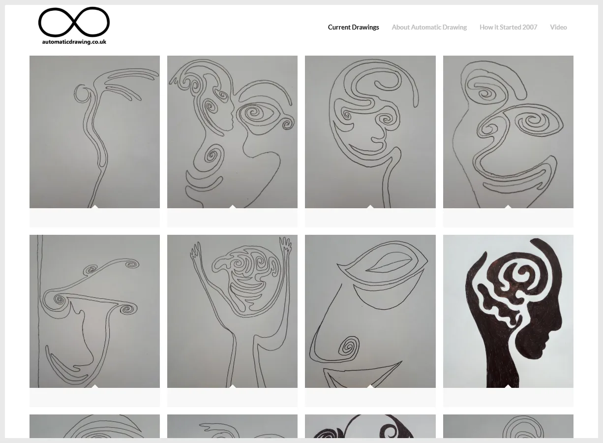 Automatic Drawing project interface
