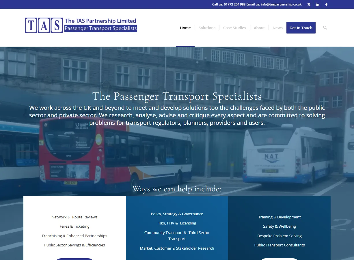 TAS operations system project interface