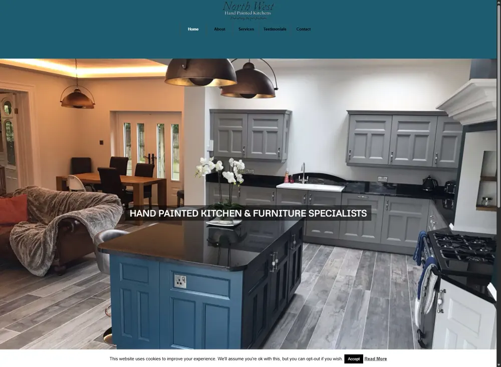 Web Spinner UK custom website showcase