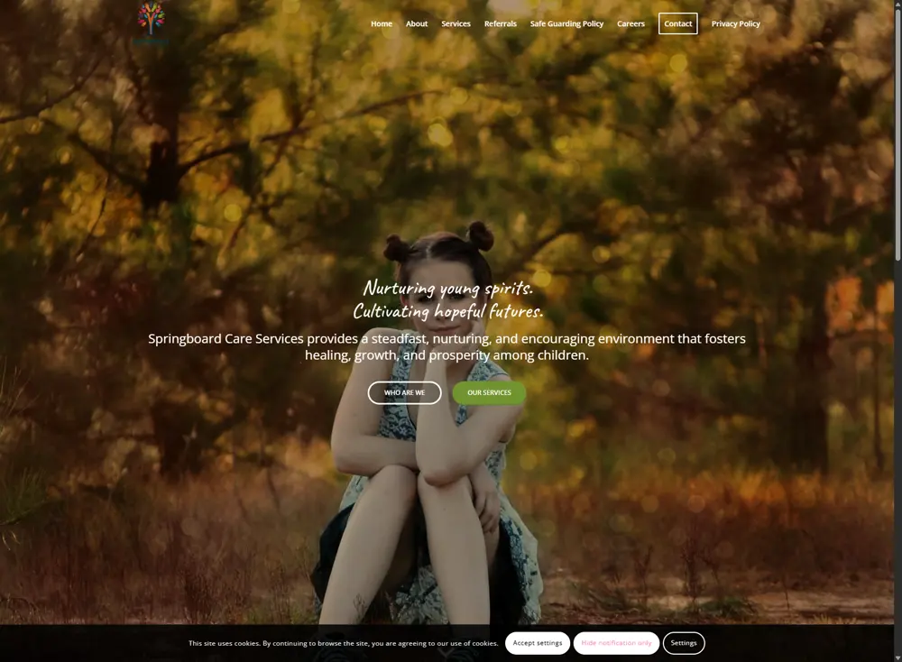 Laravel and web design showcase image